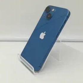 【中古】【赤ロム保証あり】Apple SoftBank 【SIMフリー】 iPhone 13 mini 128GB ブルー MLJH3J/A【札幌】保証期間１ヶ月【ランクC】
