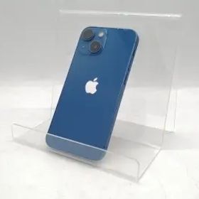 【中古】Apple SoftBank 【SIMフリー】 iPhone 13 mini 128GB ブルー MLJH3J/A【町田】保証期間１ヶ月【ランクB】