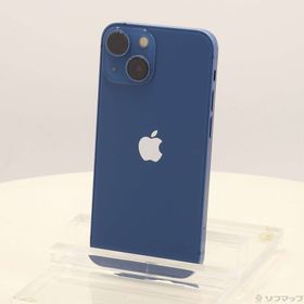 (中古)Apple iPhone13 mini 128GB ブルー MLJH3J/A SIMフリー(251-ud)