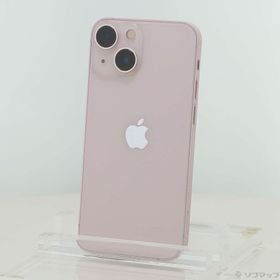 (中古)Apple iPhone13 mini 256GB ピンク MLJL3J/A SIMフリー(251-ud)