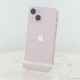(中古)Apple iPhone13 mini 256GB ピンク MLJL3J/A SIMフリー(297-ud)