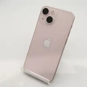 【中古】Apple 国内版 【SIMフリー】 iPhone 13 mini 256GB ピンク MLJL3J/A【広島本通】保証期間１ヶ月【ランクB】