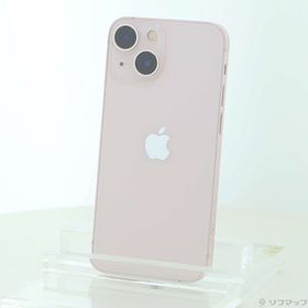 (中古)Apple iPhone13 mini 256GB ピンク MLJL3J/A SIMフリー(368-ud)