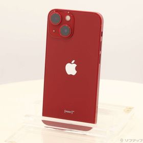 (中古)Apple iPhone13 mini 256GB プロダクトレッド MLJM3J/A SIMフリー(305-ud)