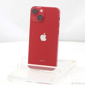 (中古)Apple iPhone13 mini 256GB プロダクトレッド MLJM3J/A SIMフリー(258-ud)