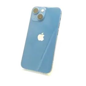 【中古】Apple 国内版 【SIMフリー】 iPhone 13 mini 256GB ブルー MLJN3J/A【川崎】保証期間１ヶ月【ランクB】