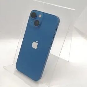 【中古】Apple docomo 【SIMフリー】 iPhone 13 mini 256GB ブルー MLJN3J/A【川越クレアモール】保証期間１ヶ月【ランクB】