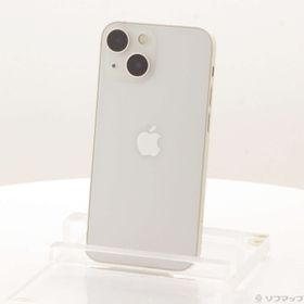 (中古)Apple iPhone13 mini 128GB スターライト NLJE3J/A SIMフリー(269-ud)