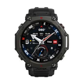 Amazfit sp170078-C239 T-Rex 3 Pro 48mm スマートウォッチ MIL規格準拠 10ATM防水 タクティカルブラック