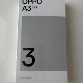 OPPO A3 5G 本体 ブラック