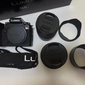 【美品】LUMIX S5II ミラーレス一眼 ダブルレンズキット
