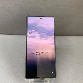 超美品 国内版 SIMフリー A401SH AQUOS R9 256GB グリーン色
