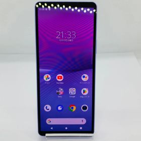 ★【訳あり品】au Xperia 10 V 128GB SOG11 ラベンダー