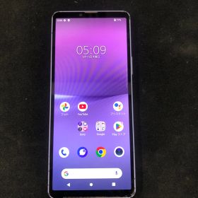 【訳あり品】Xperia SIMFREE 128GB SOG11 パープル【保証なし】