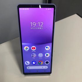 【訳あり品】Xperia 10 V SIMFREE 128GB SOG11 パープル【保証なし】