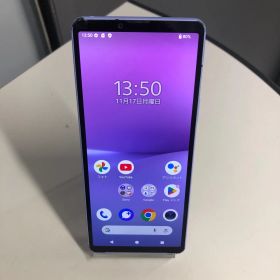 【訳あり品】Xperia 10V SIMFREE 128GB SOG11 パープル【保証なし】