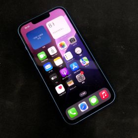 【訳あり品】iPhone 13 SoftbankSIMロック解除済 128GB ブルー 利用制限△【保証なし】