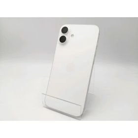 【中古】Apple 国内版 【SIMフリー】 iPhone 16 Plus 128GB ホワイト MXVC3J/A【ECセンター】保証期間1ヶ月【ランクA】