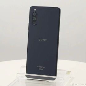 【中古】SONY(ソニー) Xperia 10 III 128GB ブラック SO-52B docomoロック解除SIMフリー 【198-ud】