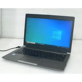 Windows10 Pro 64bit 東芝 dynabook R63/D (PR63DGAAD37QD1H) Core i3-6006U 2.0GHz メモリ 8GB 256GB(NVMe SSD) 13.3インチ(1366×768)