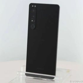 ソフマップ 〔中古品〕 Xperia 1 IV 256GB ブラック SO-51C docomo SIMフリー【276】