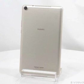 【中古】HUAWEI(ファーウェイ) MediaPad M5 lite 8 64GB シャンパンゴールド JDN2-W09 Wi-Fi 【348-ud】