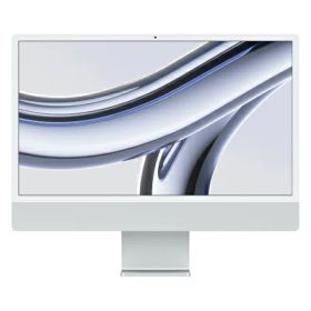 中古パソコン iMac Retina 4.5K MQR93J/A Late 2023 シルバー【Apple M3/24inch/8GB/256GB SSD】 Apple 当社6ヶ月保証 イオシス