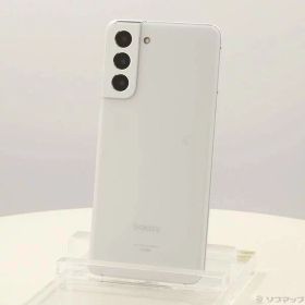 【中古】SAMSUNG(サムスン) Galaxy S21 5G 256GB ファントムホワイト SCG09 auロック解除SIMフリー 【198-ud】