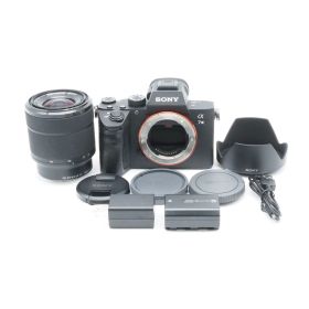 ショット数9,413枚 SONY α7 III ズームレンズキット ILCE-7M3K ブラック