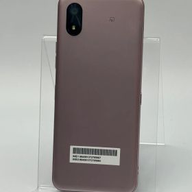 【中古B】かんたんスマホ4 A402ZT ピンク SIMフリー 白ロム