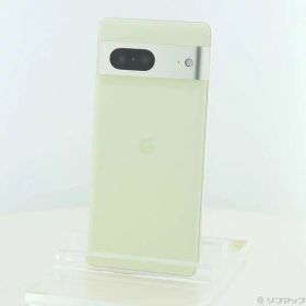 【中古】GOOGLE(グーグル) Google Pixel 7 128GB レモングラス GA03943 au SIMフリー 【198-ud】