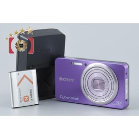 【中古】SONY ソニー Cyber-shot DSC-W570 バイオレット コンパクトデジタルカメラ
