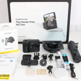 【美品】Insta360 GO Ultra クリエイターキット CINSABEA-GOUltra06 ミッドナイトブラック インスタサンロクマル 本体