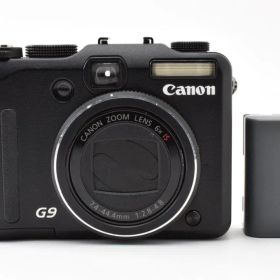 346 Canon キャノン PowerShot G9 パワーショット デジタルカメラ デジカメ コンデジ CCD 高画質 人気 動作品