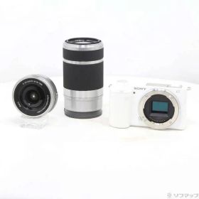 ソフマップ 〔中古品〕 VLOGCAM ZV-E10Y ダブルズームレンズキット ホワイト【198】