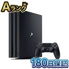【中古】 整備済み品 SONY PlayStation 4 Pro ジェット・ブラック 1TB CUH-7000BB01 PS4 プレステ4 本体 4K HDR 高画質 プレイステーション4 プロ ぷれすて4 人気 おすすめ 送料無料 中古 180日保証