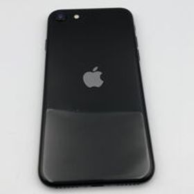 中古 【SIMロック解除済み】【SoftBank】Apple iPhoneSE 4.7インチ (第2世代/2020) 64GB (ブラック) MHGP3J/A 新パッケージ版 155758 状態： C:並品
