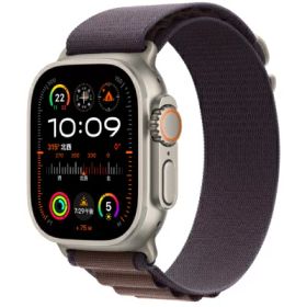 Apple Apple Watch Ultra2 49mm GPS+Cellularモデル MRET3J/A A2986【ナチュラルチタニウムケース/インディゴアルパインループ(M)】 [中古] 【当社3ヶ月間保証】 イオシス