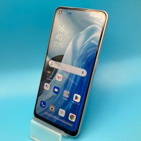 6081012D【優良美品】OPPO Reno7 A/A201OP(ドリームブルー)