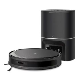 薄型 ロボット掃除機&自動ゴミ収集機 TP-Link Tapo RV20 Max Plus MagSlimTM LiDARナビゲーション搭載 5300Pa 強力吸引 水拭き両用 Tapo IQ+ Smartで清掃 高性能 効率掃除 自動充電 音声コントロール アプ