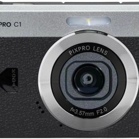 【中古】KODAK Pixpro C1 超コンパクトデジタルカメラ| 13MP BSI CMOS、4倍ズーム、2.8インチLCDスクリーン、LEDフラッシュ、内蔵バッテリー ブラック