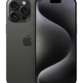 【中古】【安心保証】 iPhone15 Pro Max[1TB] SoftBank ブラックチタニウム