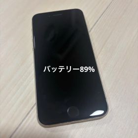 iPhoneSE 第3世代 64GB スターライト バッテリー89%