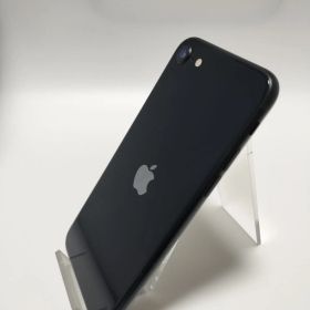 iPhoneSE3 64GB バッテリー83％ SIMフリー 整備保証付き 本体 中古 ミッドナイト 目立った傷や汚れ無し【542】
