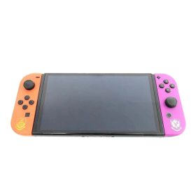 nintendo 任天堂/有機ELスイッチ本体スカーレット・バイオレットエディション/HEG-S-KEAAA/XTJ10477799833/ABランク/88【中古】