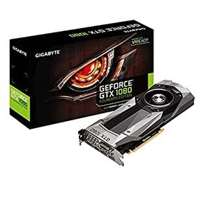 【未使用】【中古】 GIGABYTE ビデオカード NVIDIA GeForce GTX 1080 GV-N1080D5X-8GD-B