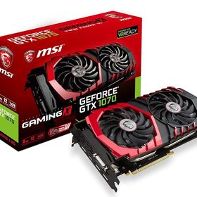 【整備済み品】 MSI GeForce GTX 1070 GAMING X 8G 『Twin Frozr VI/OCモデル』 グラフィックスボード VD6072