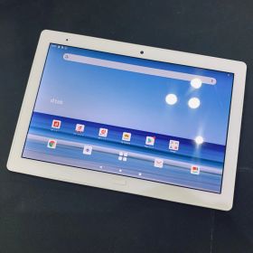 【中古品】dtab docomo 64GB d-41A ホワイト