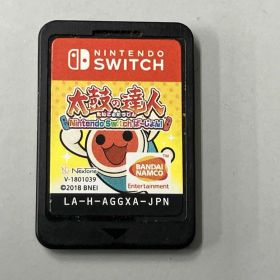 ソフトのみ 起動確認済み ニンテンドースイッチ 太鼓の達人 Nintendo Switchば~じょん!