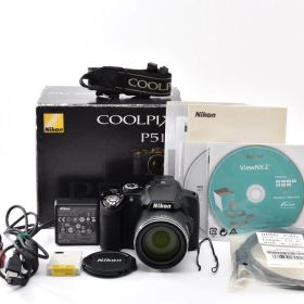【返品保証】良品｜Nikon ニコン COOLPIX P510 ブラック コンパクトデジタルカメラ #C260813-32